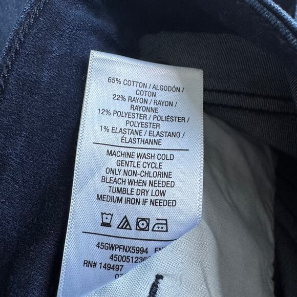 Joe's Jeans Dark Wash High Rise Straight Leg Stretch Denim Jeans Size 27 - Picture 6 of 7